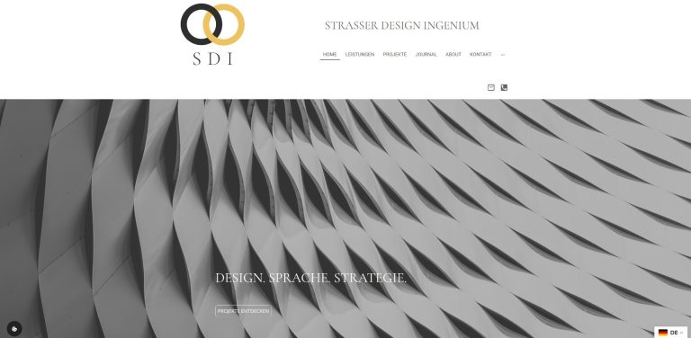 Grafikdesign aus Passau Neue Website von Strasser Design Ingenium.
